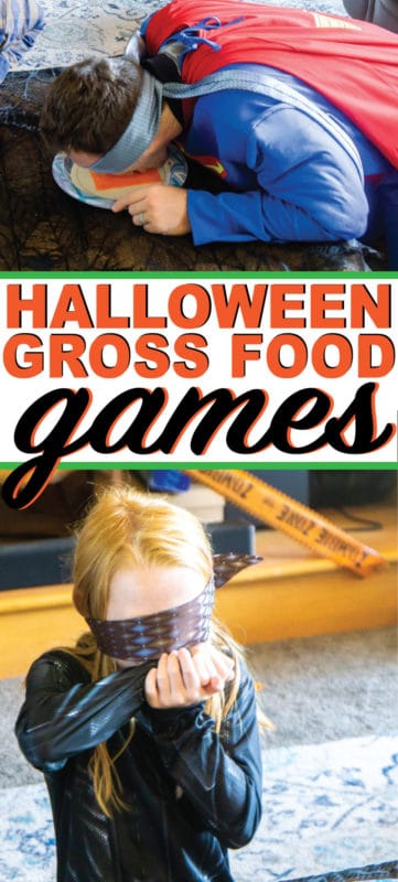 Easy Halloween game! Guess the gross Halloween food (or Halloween candy!).