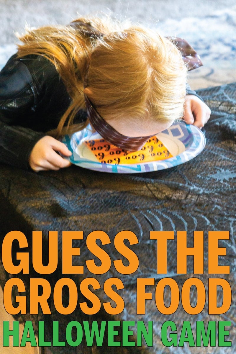 Easy Halloween game! Guess the gross Halloween food (or Halloween candy!).