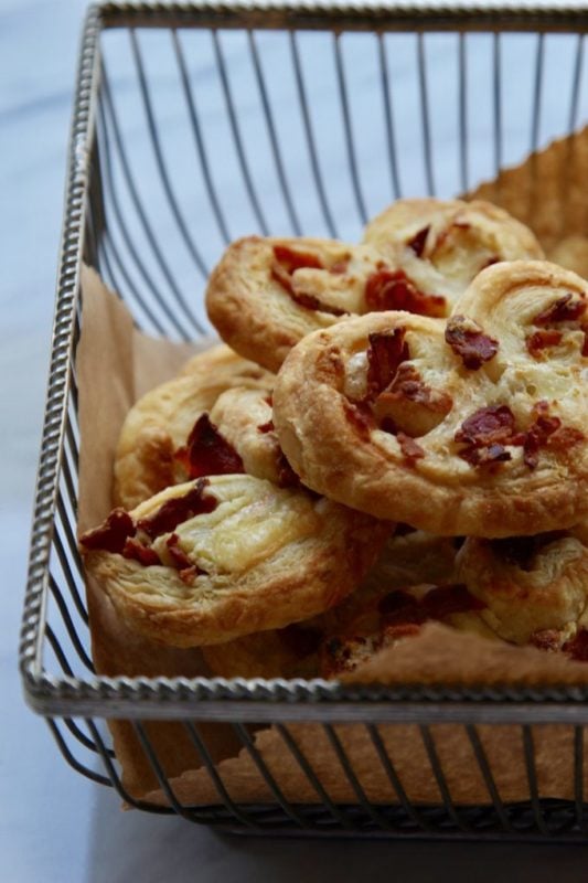 Brie flavored Christmas appetizers