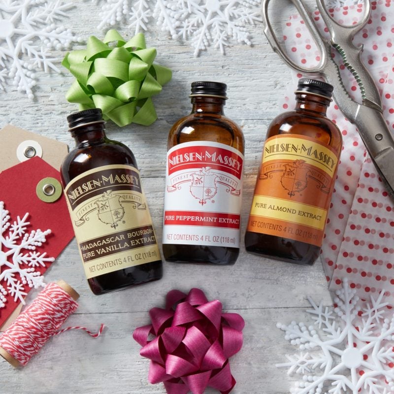 Gourmet flavorings make great gifts for bakers! 