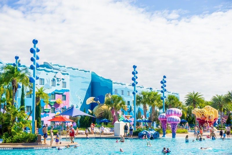 Pool days are one of the best things to do at Disney World