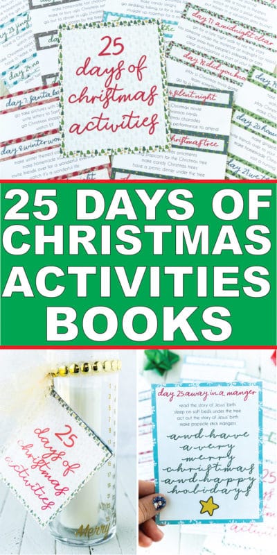 Free printable Christmas activities for families book! Perfect for kids, for teens, and even for adults or couples with no kids! Over 100 fun activities to do during the Christmas season - one to choose each day like a Christmas activities countdown!