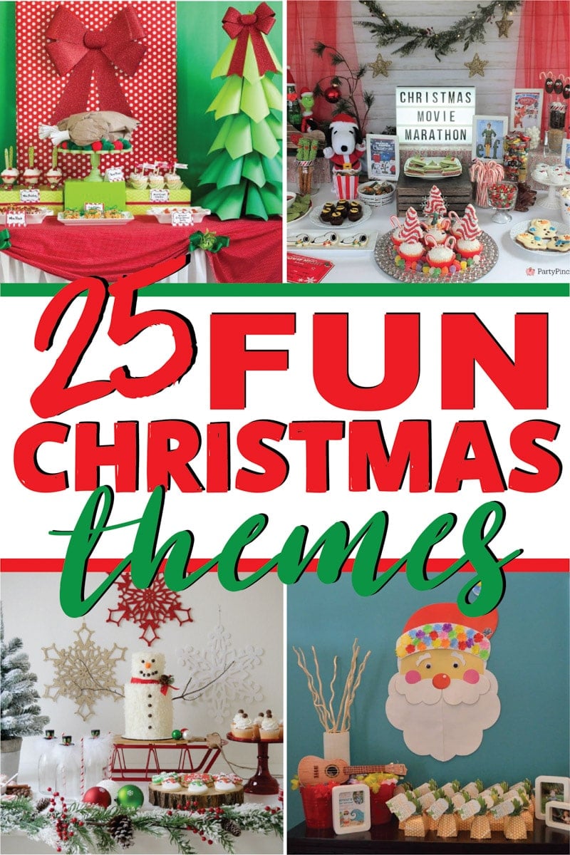 25 Fun and Festive Christmas Party Themes - Play Party Plan