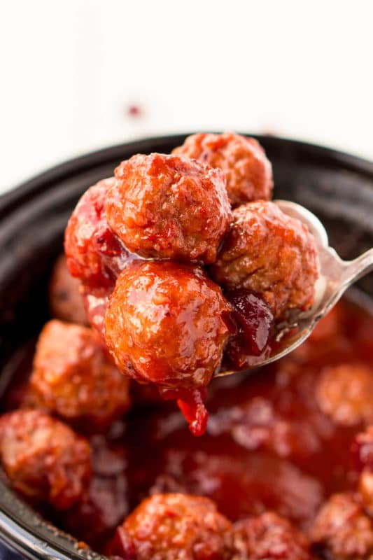 Meatballs make the best Christmas appetizers