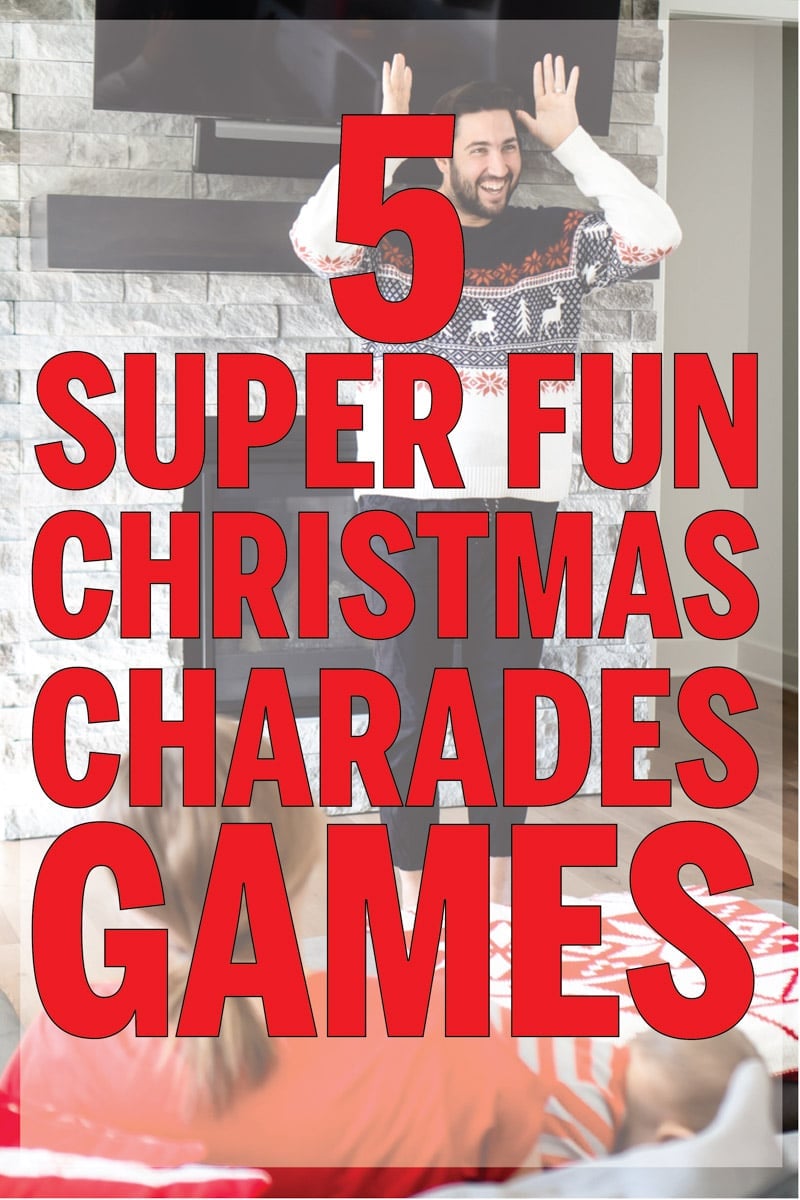 Fun Christmas charades game ideas!