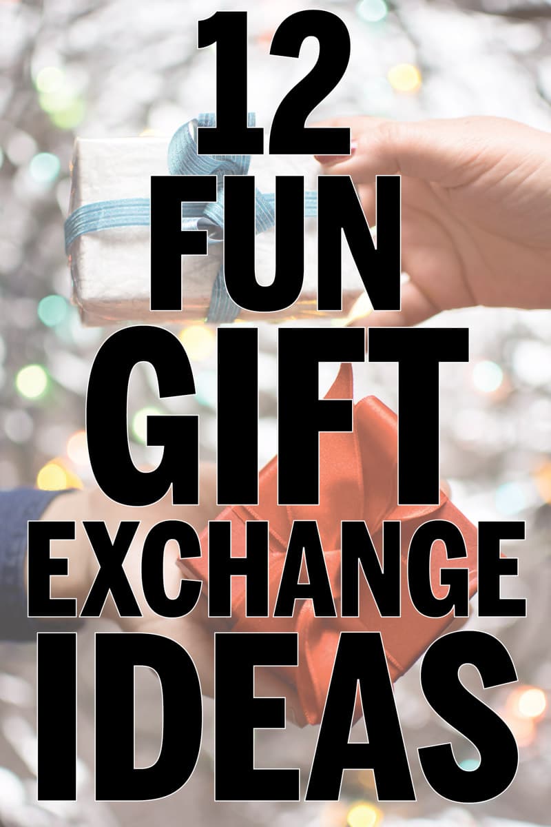 12 of the best Christmas gift exchange games and ideas! White elephant games, family games, and even great office party games! 