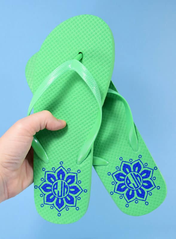 personalized flip flops for kids