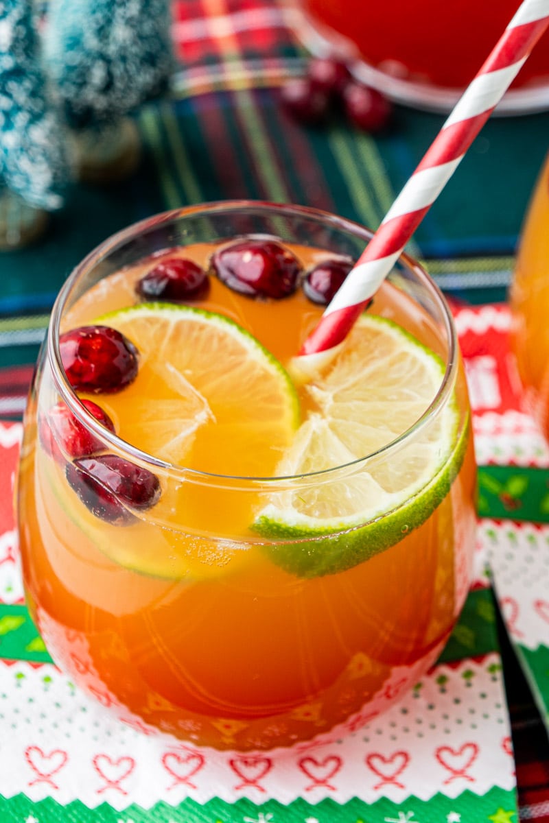 Christmas Sherbet Punch Recipe - Nonalcoholic & Alcohol Versions