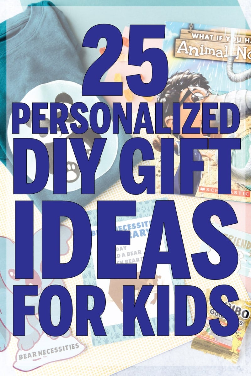 The best list of personalized gifts for kids! Everything from adventure boxes to water bottles and more! Fun ideas for boys and girls and perfect to DIY for Christmas gifts!