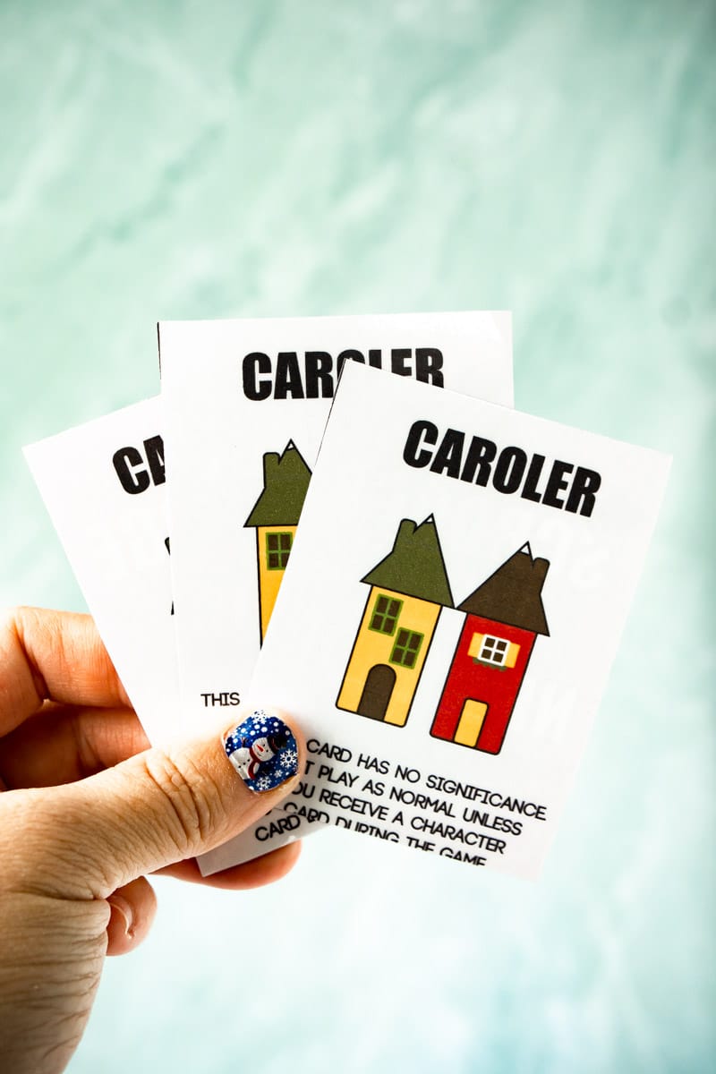 Caroler games in Scrooge Your Neighbor game