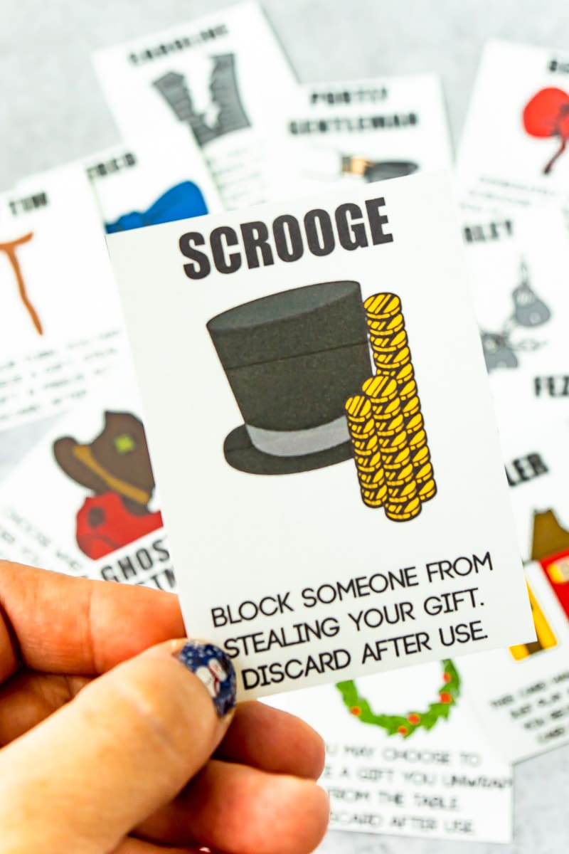 Scrooge your neighbor card