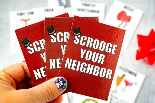 Scrooge Your Neighbor Gift Exchange Game - Play Party Plan