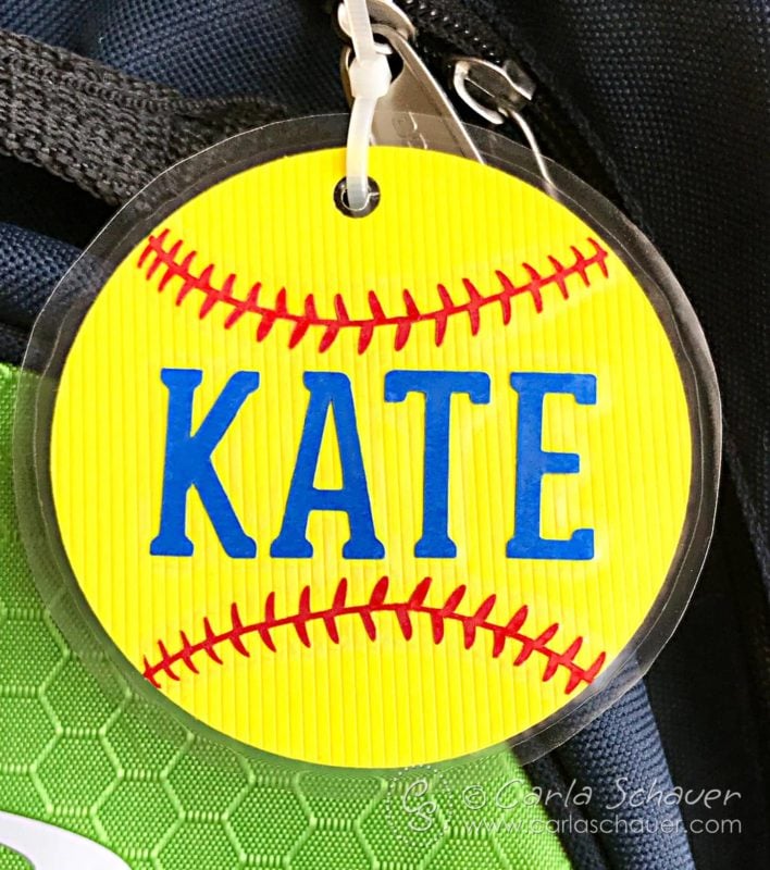 Personalized gifts can be as simple as sports tags