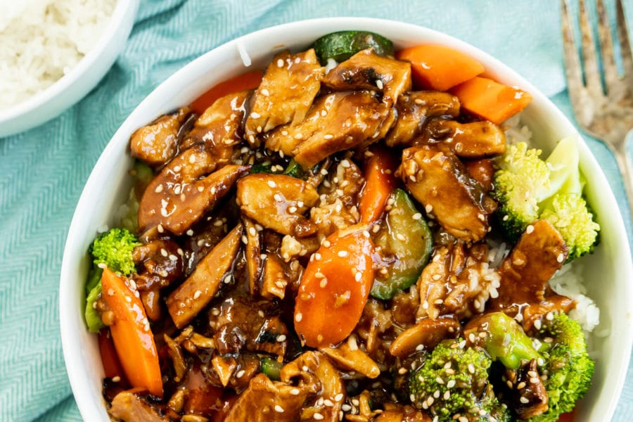 Easy Teriyaki Chicken Bowl Recipe