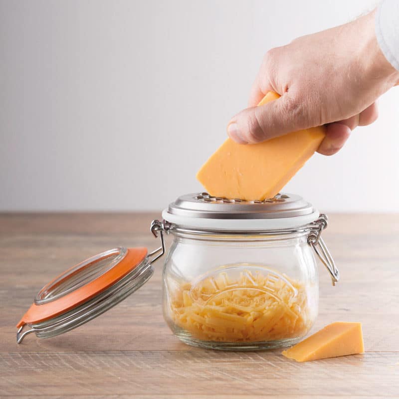 A cheese shredder jar is one of the best gifts for foodies
