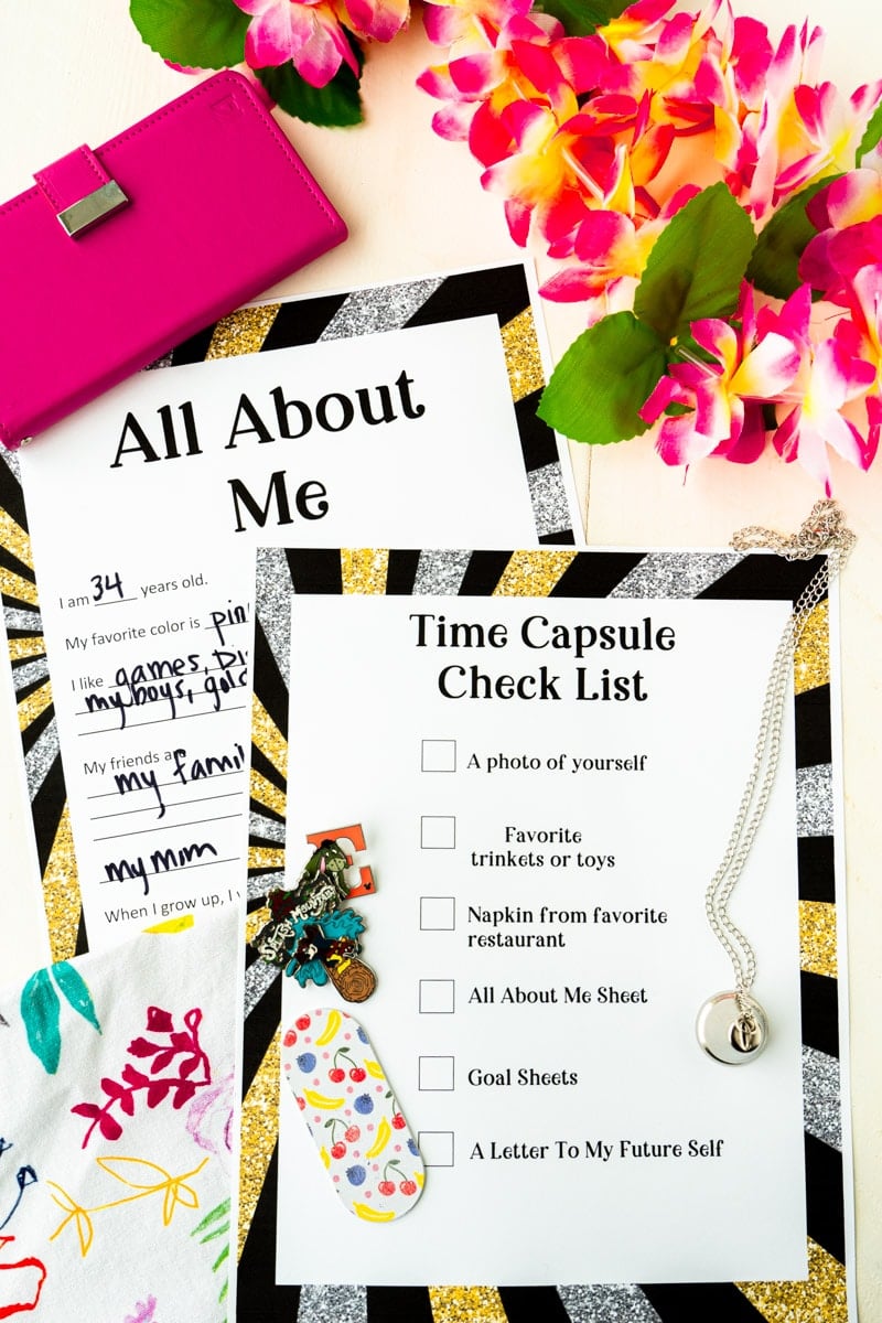 Things to put in a time capsule and other time capsule ideas