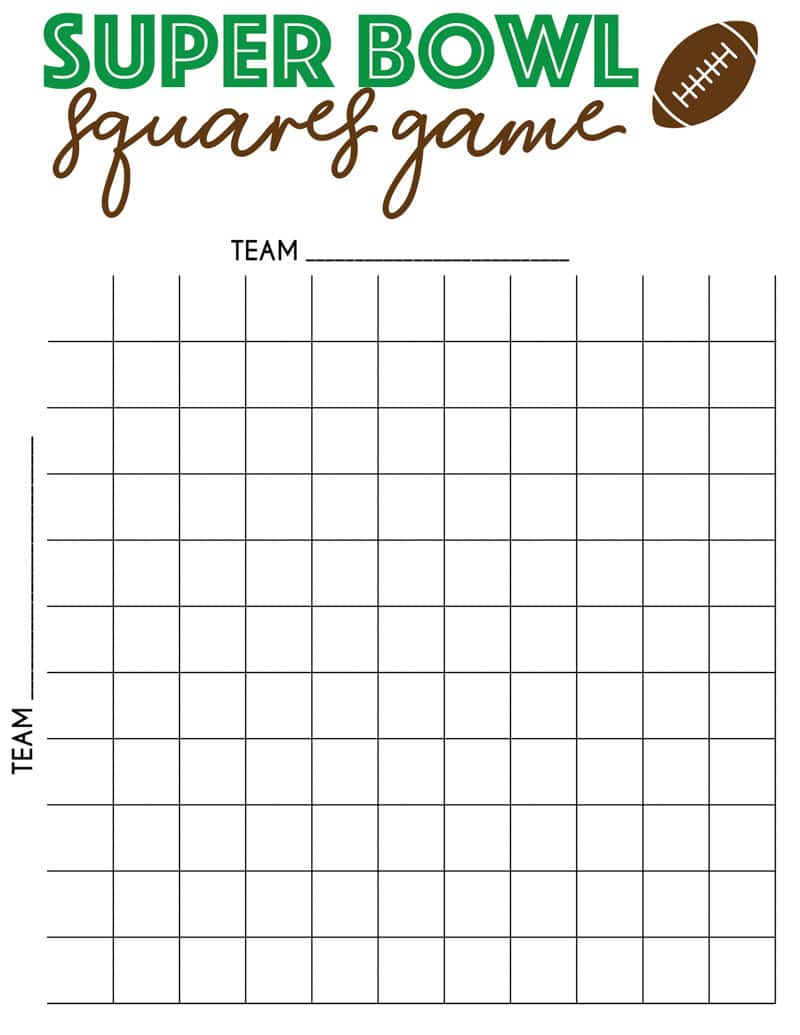 Search Results Superbowl Square Template BestTemplatess