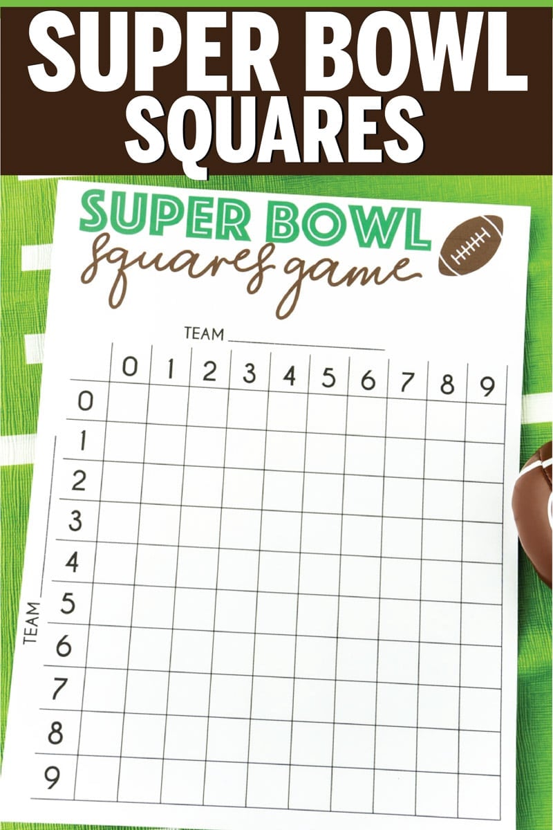 Printable Big Game Games Bundle for the Super Bowl – Hey, Let's Make Stuff