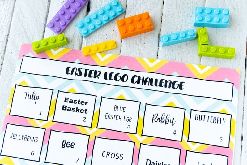 Easter Lego challenge and Legos