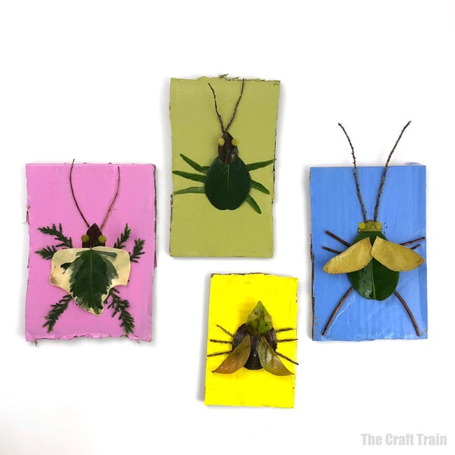 Nature craft bug indoor activities