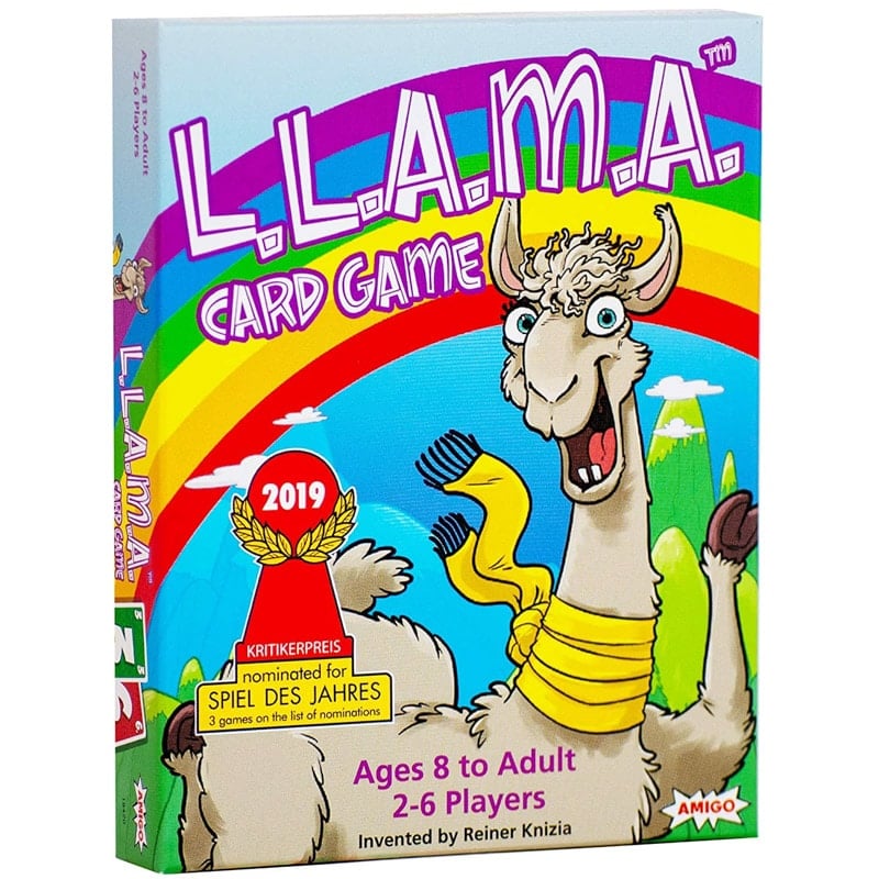 Fun new board games for kids who love llamas