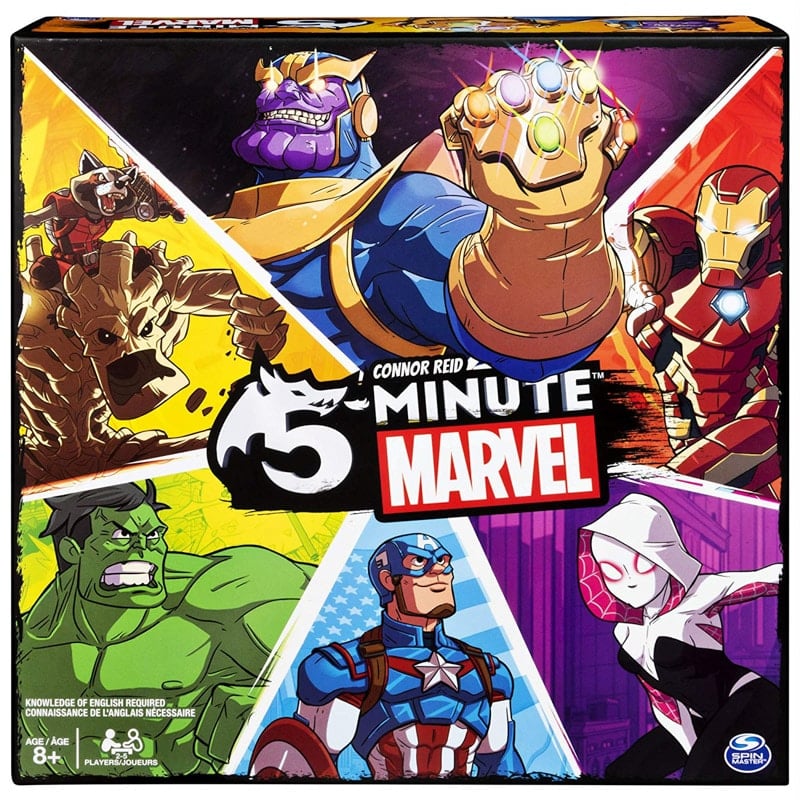 Marvel inspired board games for kids