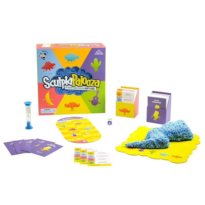 Fun sculpting board game for kids