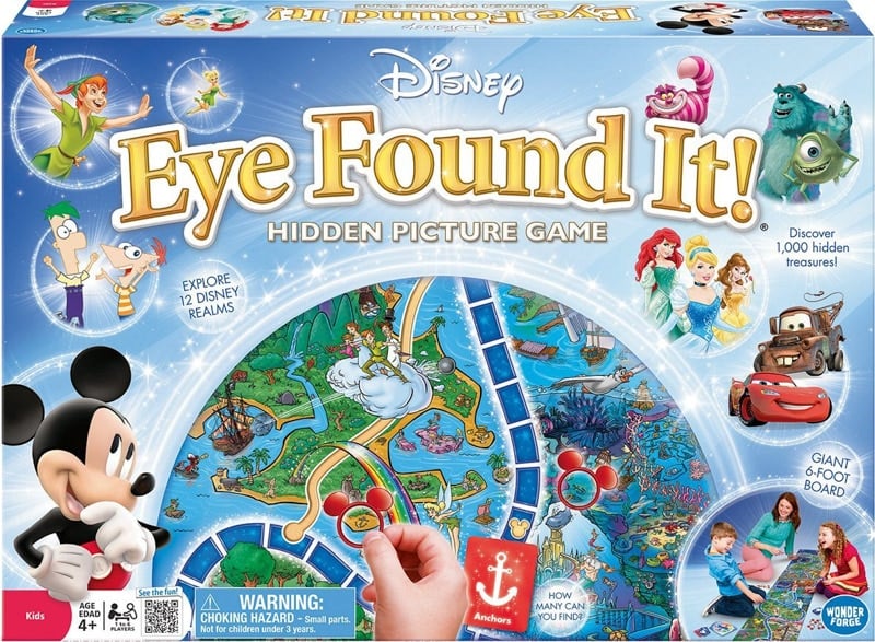 Fun board games for kids who like seek and find