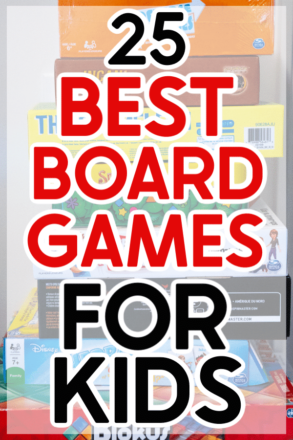 Twenty-five of the best board games for kids whether you want something educational, fun for kids and adults, or just something to entertain the kids for a few hours! Perfect if you want something other than classic board games for kids to add to your game closet!