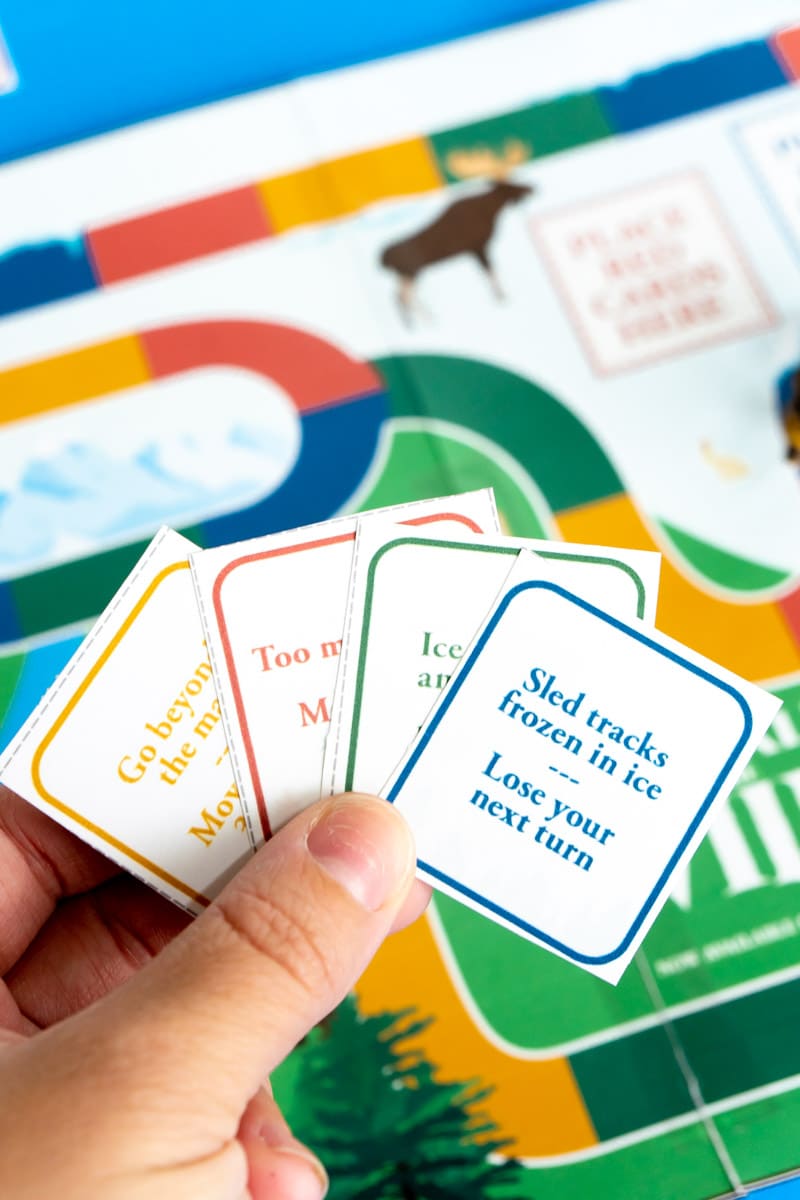 cards for call of the wild activities
