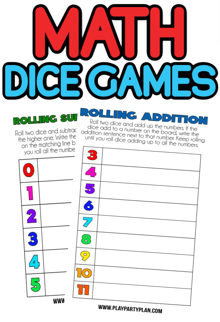 Roll and Add, DICE ADDITION