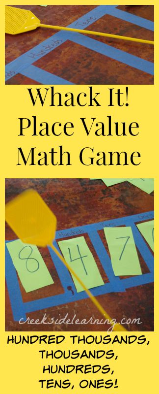 Place value math games