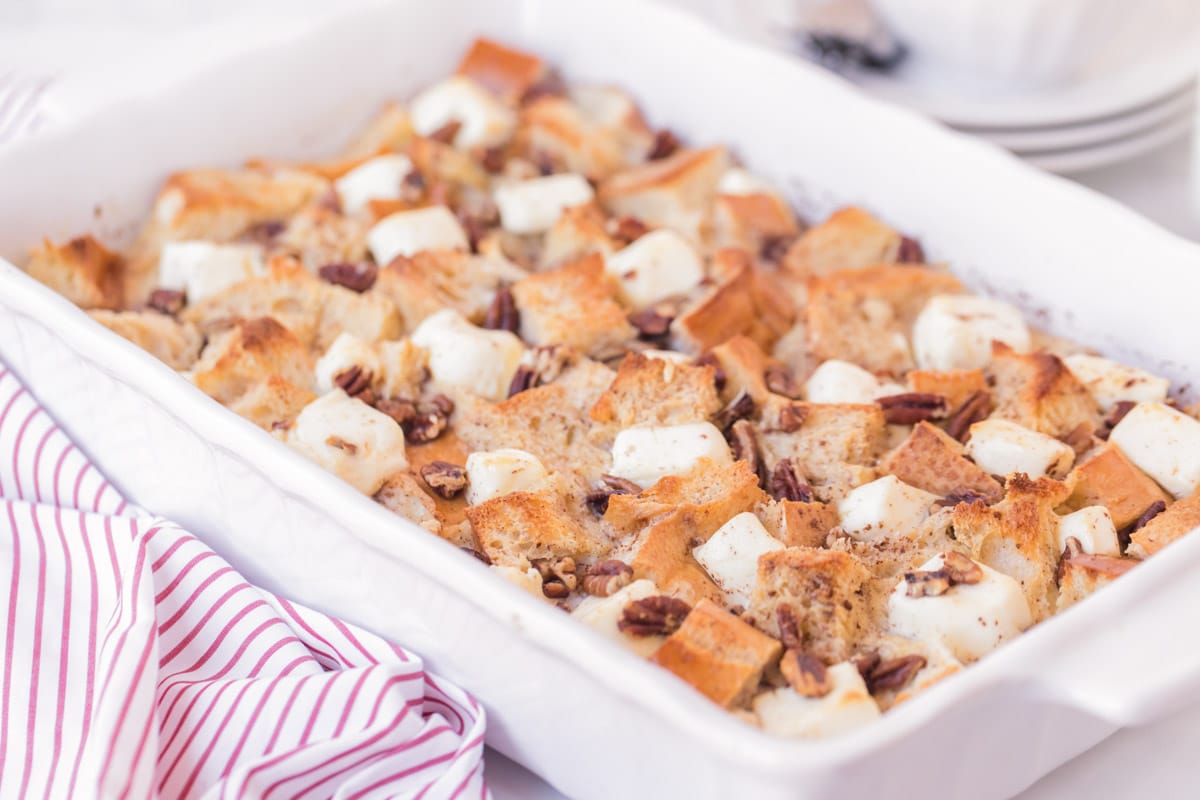 French Toast Casserole with Cream Cheese
