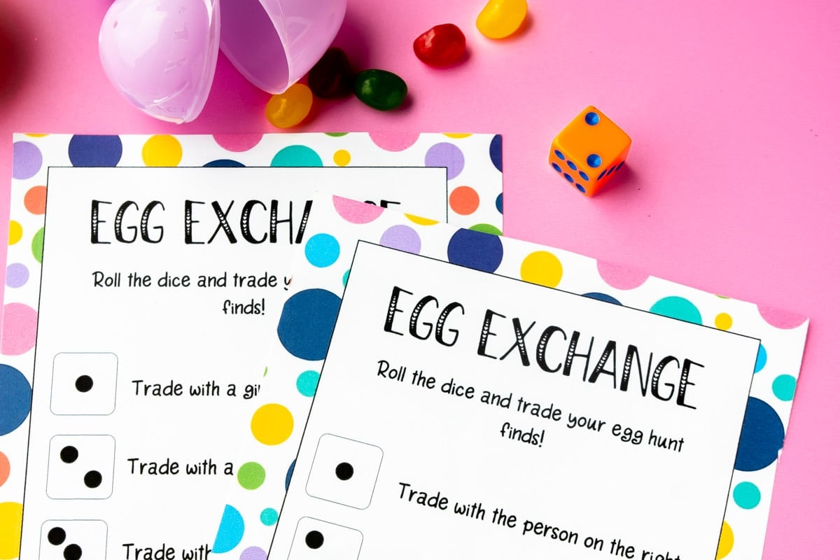 free-printable-easter-dice-game-play-party-plan for Egg Exchange Dice Game Free Printable Free Printable Easter Dice Game - Play Party Plan for Egg Exchange Dice Game Free Printable