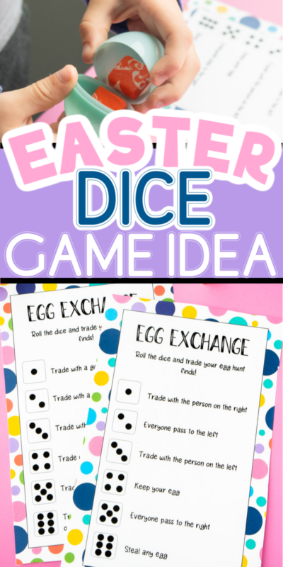 This Easter dice game is a great way to add a little dice rolling fun to your Easter celebrations! With variations that are fun for kids and adults, everyone will love playing this dice game to try and win some Easter treats! 