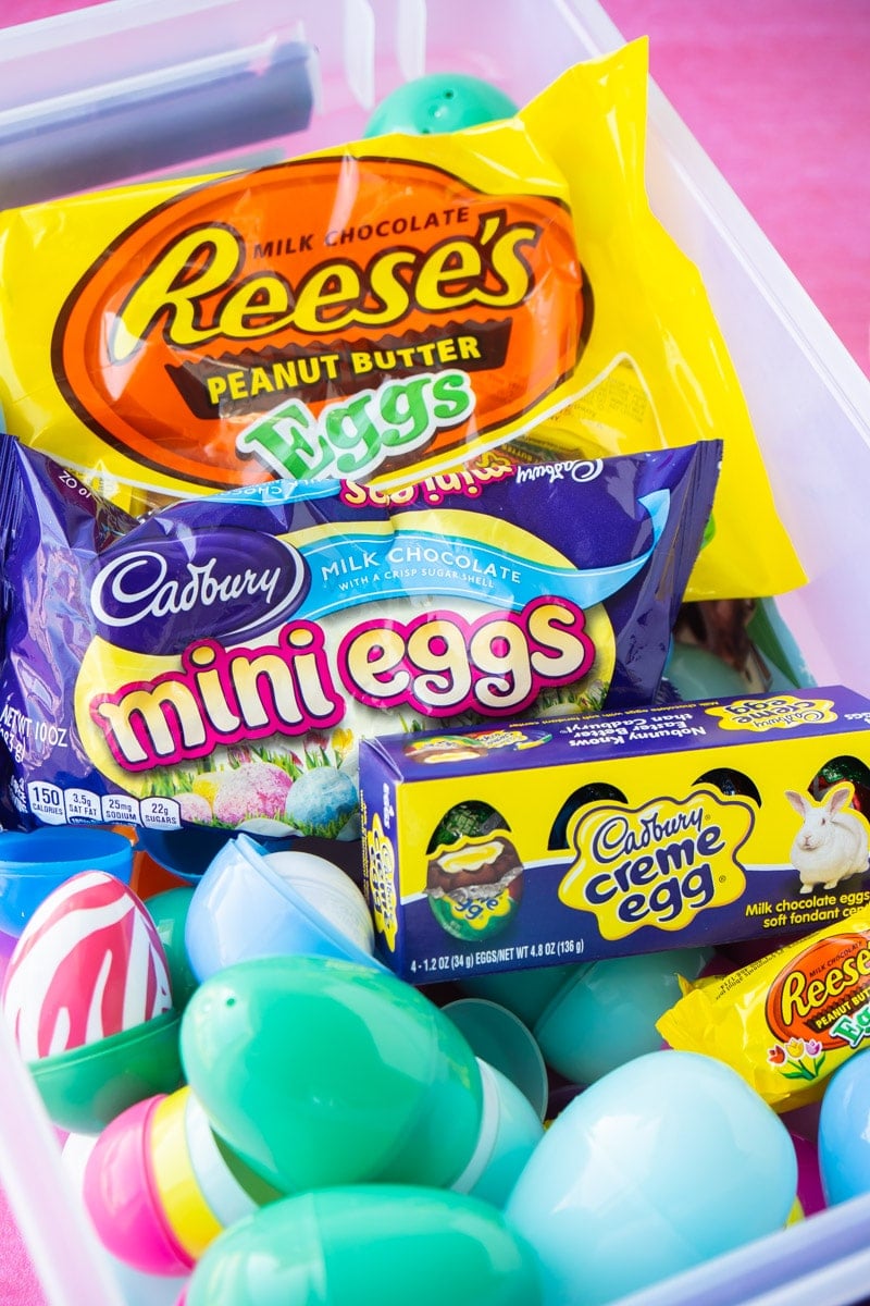 Candy to fill Easter eggs