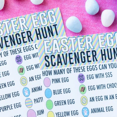 FREE Printable Easter Scavenger Hunt Clues - Play Party Plan