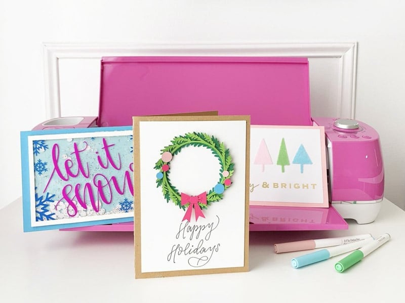 Christmas Cards and other Cricut projects