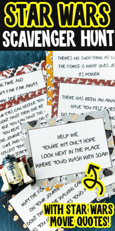 Star Wars Scavenger Hunt  Free Printable   - 7