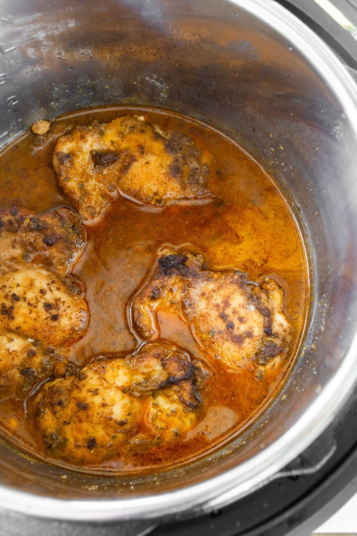 Chicken thighs in an Instant Pot 