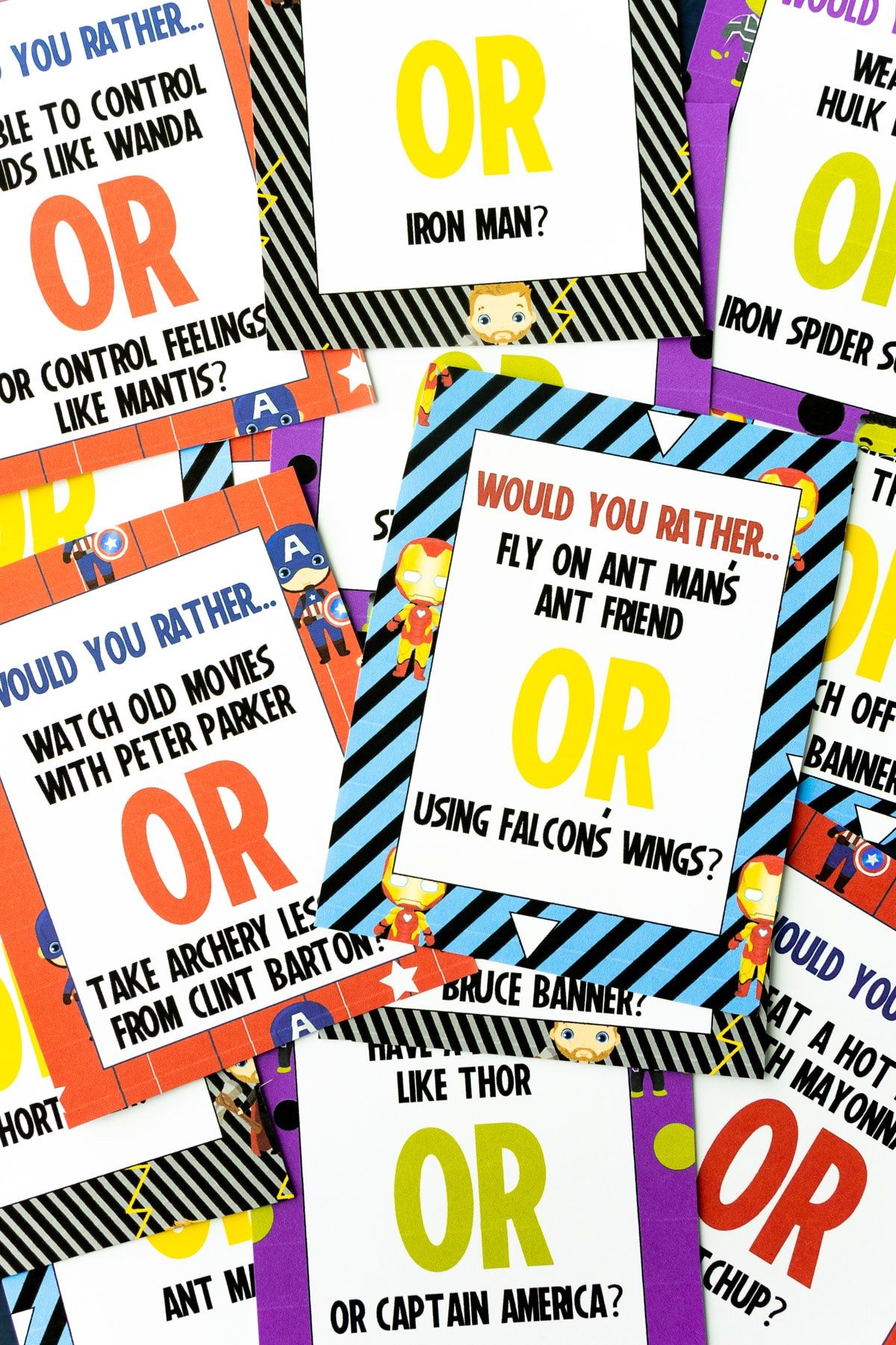 America Would You Rather Printable Game - The Crafting Chicks