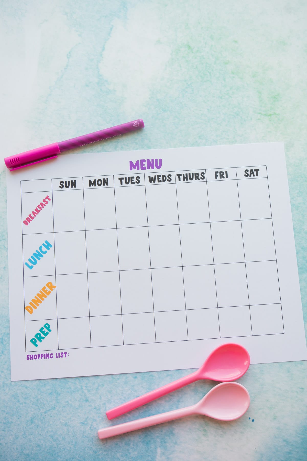 Printable Meal Planner  Free Printable   - 88