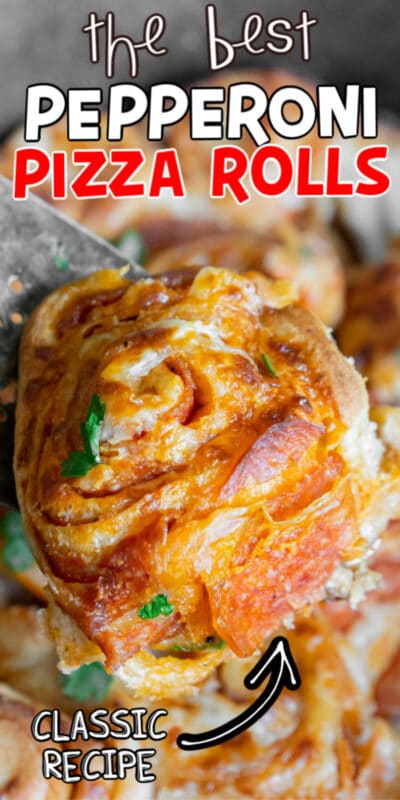 Pepperoni rolls collage for Pinterest