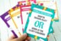 50 Harry Potter Would You Rather Questions {Free Printable} - Play ...
