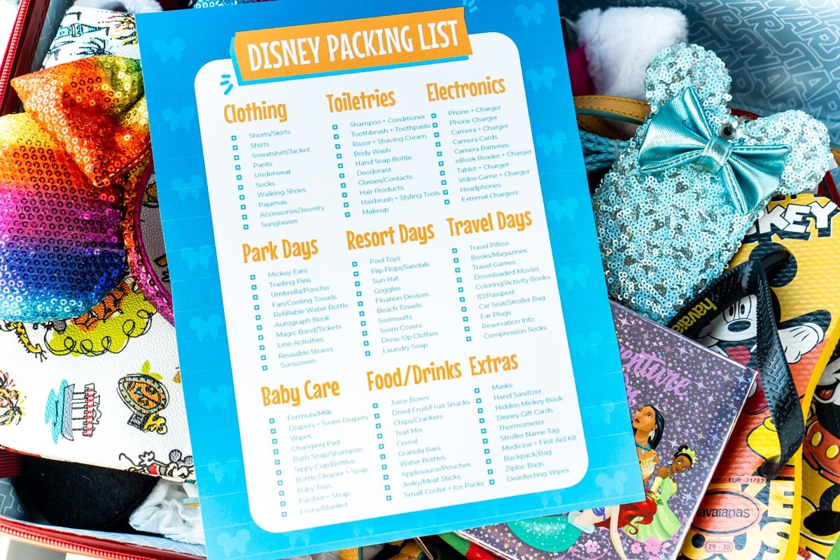 Disney World Packing List - Everything You Should Bring (2024