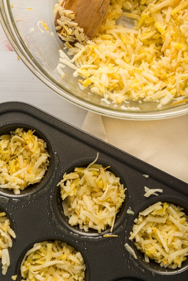 Easy Hash Brown Cups - Play Party Plan