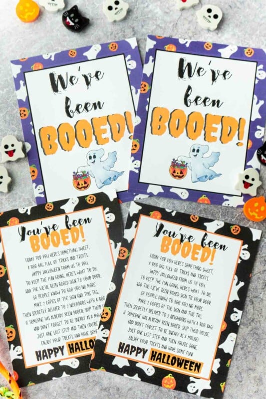 You've Been Booed Halloween Family Activity - The Littles & Me