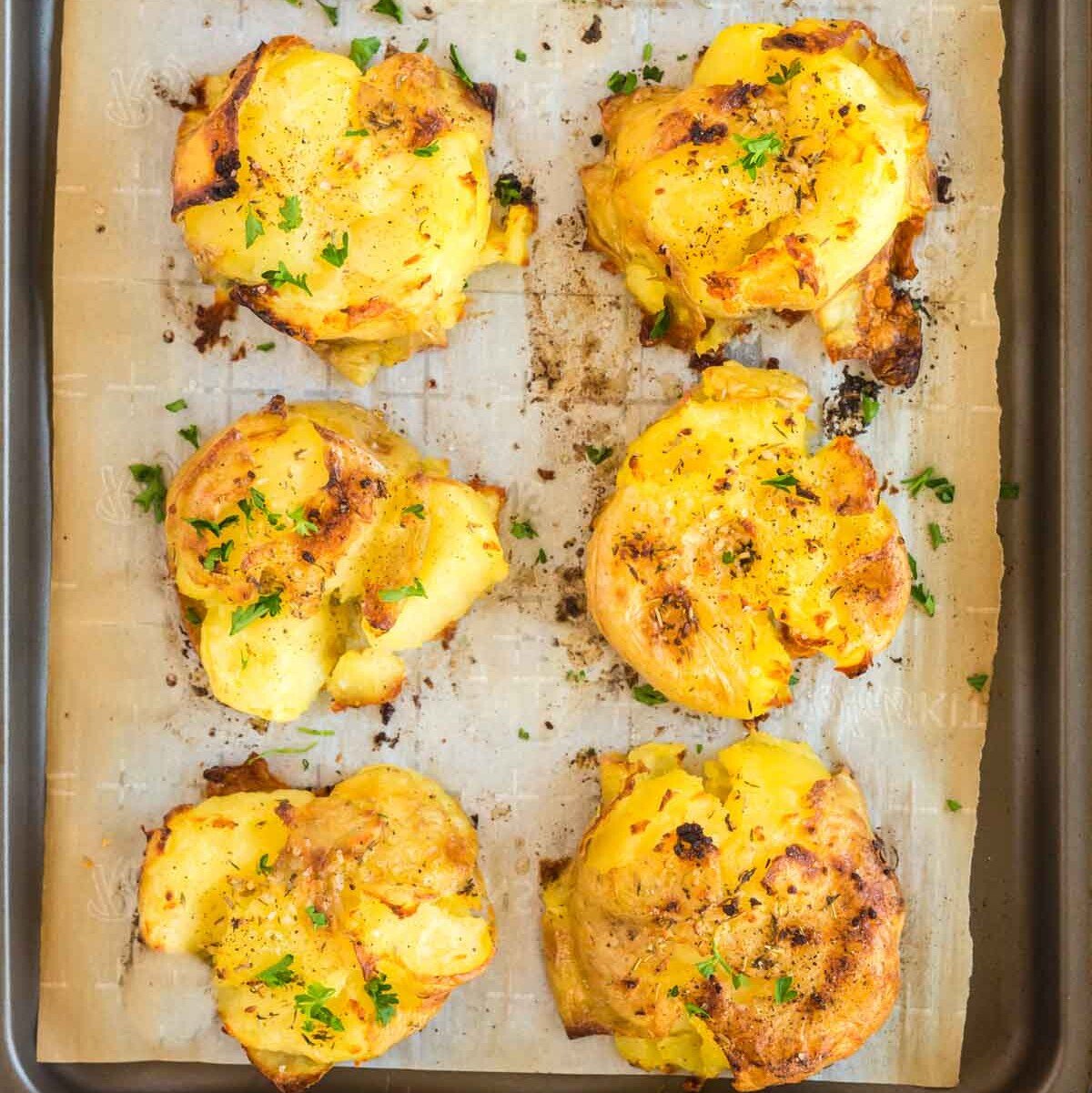 Hunters Smashed Potatoes