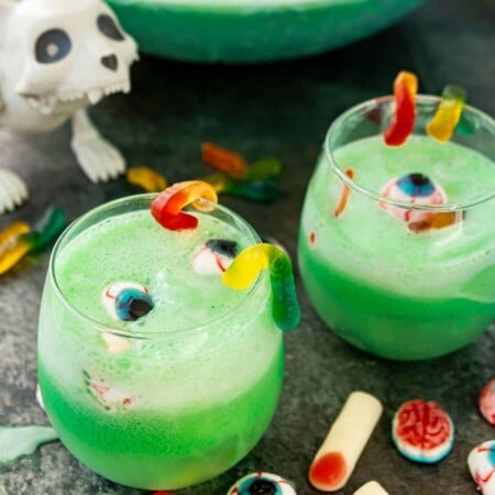 Zombie Halloween Punch for Kids  non alcoholic  - 6