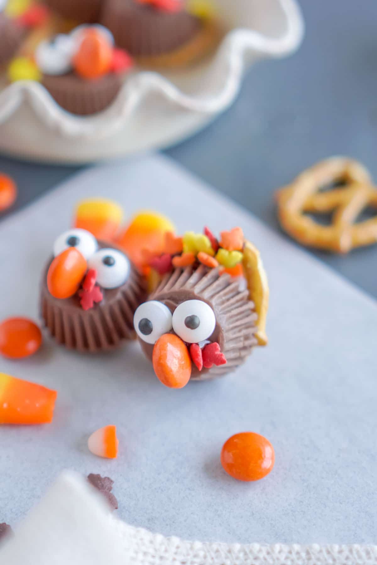 Easy Chocolate Turkey Treats - 65